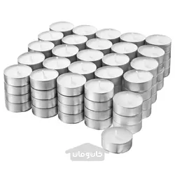 شمع وارمر ایکیا بسته 100 عددی مدل IKEA GLIMMA