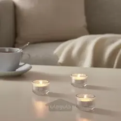 شمع وارمر ایکیا بسته 100 عددی مدل IKEA GLIMMA