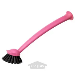 برس ظرفشویی صورتی ایکیا مدل IKEA RINNIG