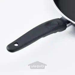 ماهیتابه 28 سانتی متری مشکی ایکیا مدل IKEA KAVALKAD