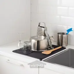 پایه قاشق چنگال فولاد ضد زنگ 13.5 سانتی متری ایکیا مدل IKEA ORDNING