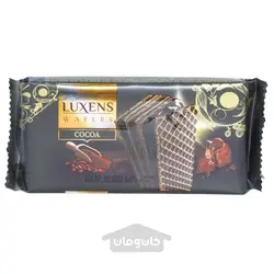 ویفر کاکائویی با کرم کاکائو لوکسنز 50 گرم LUXENS