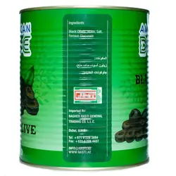 زیتون سیاه اسلایس شده ترکی آمریکن دال 3100 گرم AMERICAN DOLE