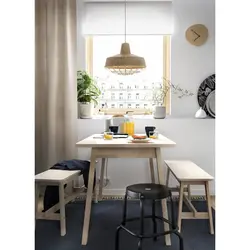 نیمکت توس 103 سانتی متری ایکیا مدل IKEA NORRÅKER
