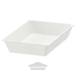 سینی وسایل آشپزی سفید 20×31 سانتی متری ایکیا مدل IKEA UPPDATERA