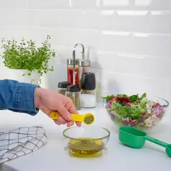 پیمانه اندازه گیری، مجموعه 2 عددی، سبز روشن/زرد روشن ایکیا مدل IKEA UPPFYLLD