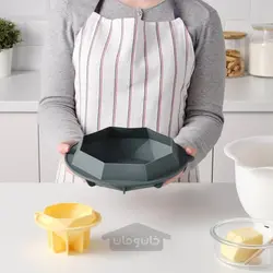 قالب آشپزی شکل الماس سلیکونی 250 میلی لیتری ایکیا مدل IKEA TÅRTBAK