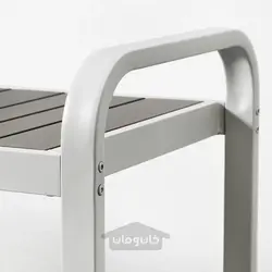 نیمکت فضای باز خاکستری روشن/خاکستری تیره 136 سانتی متری ایکیا مدل IKEA SJÄLLAND