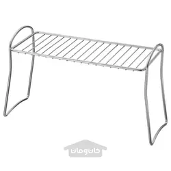 قفسه ظرف خشک کن فولاد ضد زنگ 13x32 سانتی متری ایکیا مدل IKEA VÄLVÅRDAD