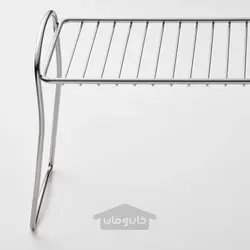 قفسه ظرف خشک کن فولاد ضد زنگ 13x32 سانتی متری ایکیا مدل IKEA VÄLVÅRDAD