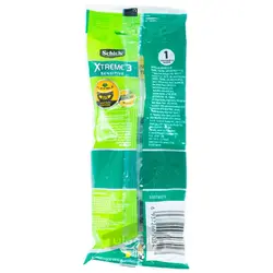 خودتراش یکبار مصرف مردانه 3 تیغه شیک مدل Schick XTREME3 SENSITIVE