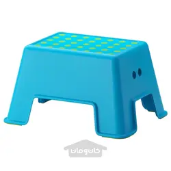 چهارپایه آبی ایکیا مدل IKEA BOLMEN