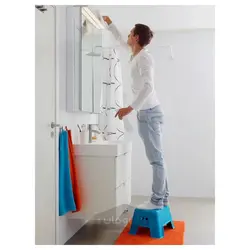 چهارپایه آبی ایکیا مدل IKEA BOLMEN