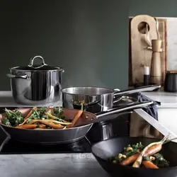 ماهیتابه 28 سانتی متر مسی رنگ ایکیا مدل IKEA OMBARLIG