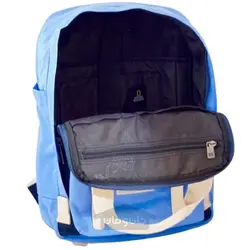 کوله پشتی مدرسه ای رنگ آبی و سورمه ای نشنال جئوگرافیک مدل NATIONAL GEOGRAPHIC N07301