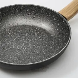ماهیتابه مشکی 24 سانتی متر ایکیا مدل IKEA HUSKNUT