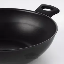 ماهیتابه وک با درب مشکی 28 سانتی متر ایکیا مدل IKEA HEMLAGAD