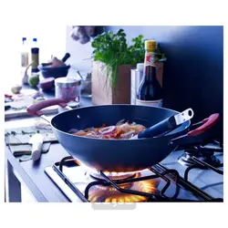ماهیتابه وک با درب خاکستری تیره/آلومینیوم 32 سانتی متر ایکیا مدل IKEA IDENTISK