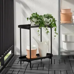 پایه گیاه مشکی فضای داخلی/خارجی 56 سانتی متر ایکیا مدل IKEA OLIVBLAD
