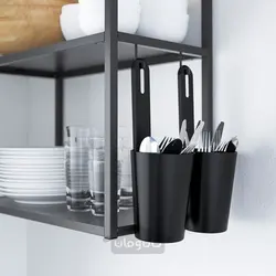 قلاب ایکیا مدل IKEA ENHET رنگ آنتراسیت