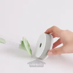 ست 3 تکه اسفنج ظرفشویی با پخش کننده ایکیا مدل IKEA VIDEVECKMAL رنگ سبز روشن