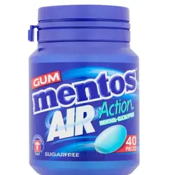 آدامس ایر اکشن با طعم اکالیپتوس 56 گرم منتوس mentos