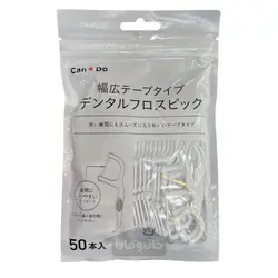 نوار چسب پهن نخ دندان 50 عددی