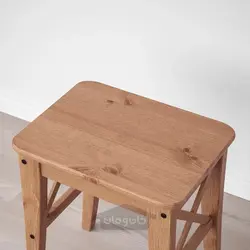 چهارپایه لکه عتیقه ایکیا مدل IKEA INGOLF