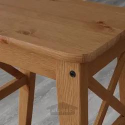 چهارپایه لکه عتیقه ایکیا مدل IKEA INGOLF