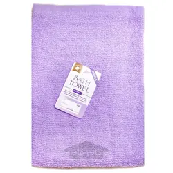 حوله ی حمام رنگ بنفش