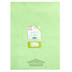 حوله ی حمام رنگ سبز روشن 