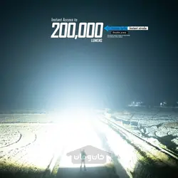 چراغ قوه نظامی 200000 لومن ایمالنت 32 عدد ال ای دی IMALENT MS32