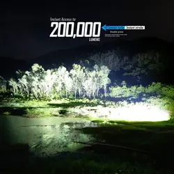 چراغ قوه نظامی 200000 لومن ایمالنت 32 عدد ال ای دی IMALENT MS32