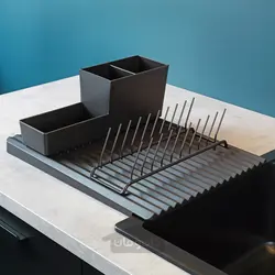 قفسه ظروف آشپزخانه/نگهدارنده ظروف/خشک کن ایکیا مدل IKEA RINNIG