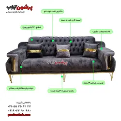 ست مبل و میز ناهار خوری ماهور