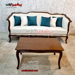 ست مبل و میز ناهار خوری فرانسوی
