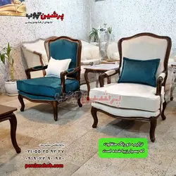 ست مبل و میز ناهار خوری فرانسوی
