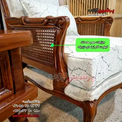 ست مبل و میز ناهار خوری فرانسوی