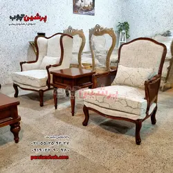 ست مبل و میز ناهار خوری فرانسوی