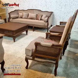 ست مبل و میز ناهار خوری فرانسوی