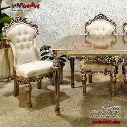 میز ناهار خوری گلایول