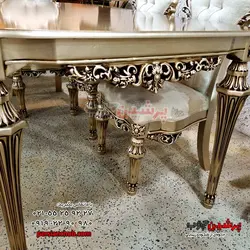 میز ناهار خوری گلایول