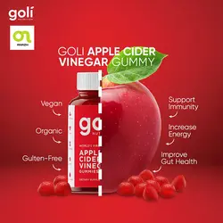 پاستیل لاغری سرکه سیب گلی(انقضا 7/2023) Goli Apple Cider Vinegar-اناژ