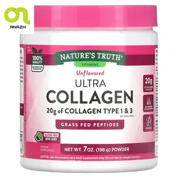 پودر کلاژن فوق العاده قوی نیچرز تروث ULTRA COLLAGEN GRASS FED PEPTIDES-اناژ