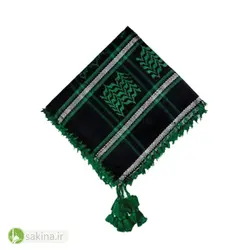چفیه عربی | جنس اعلا | منگوله دار - سکینه | مرکز خدمات و فروش اینترنتی