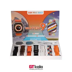 خرید ساعت هوشمند دوقلو XS9 pro max - قیمت ساعت هوشمند - جی تی کالا تهران