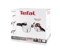 زودپز دوقلو تفال 4 لیتر و 6 لیتر مدل 2544