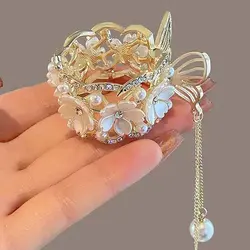 گیره سامورایی شکوفه سفید زایا - ژیانو استور