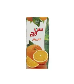 آبمیوه 200cc سن ایچ با طعم پرتقال - بسته 36 عددی