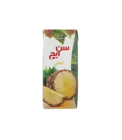 آبمیوه 200cc سن ایچ با طعم آناناس - بسته 36 عددی